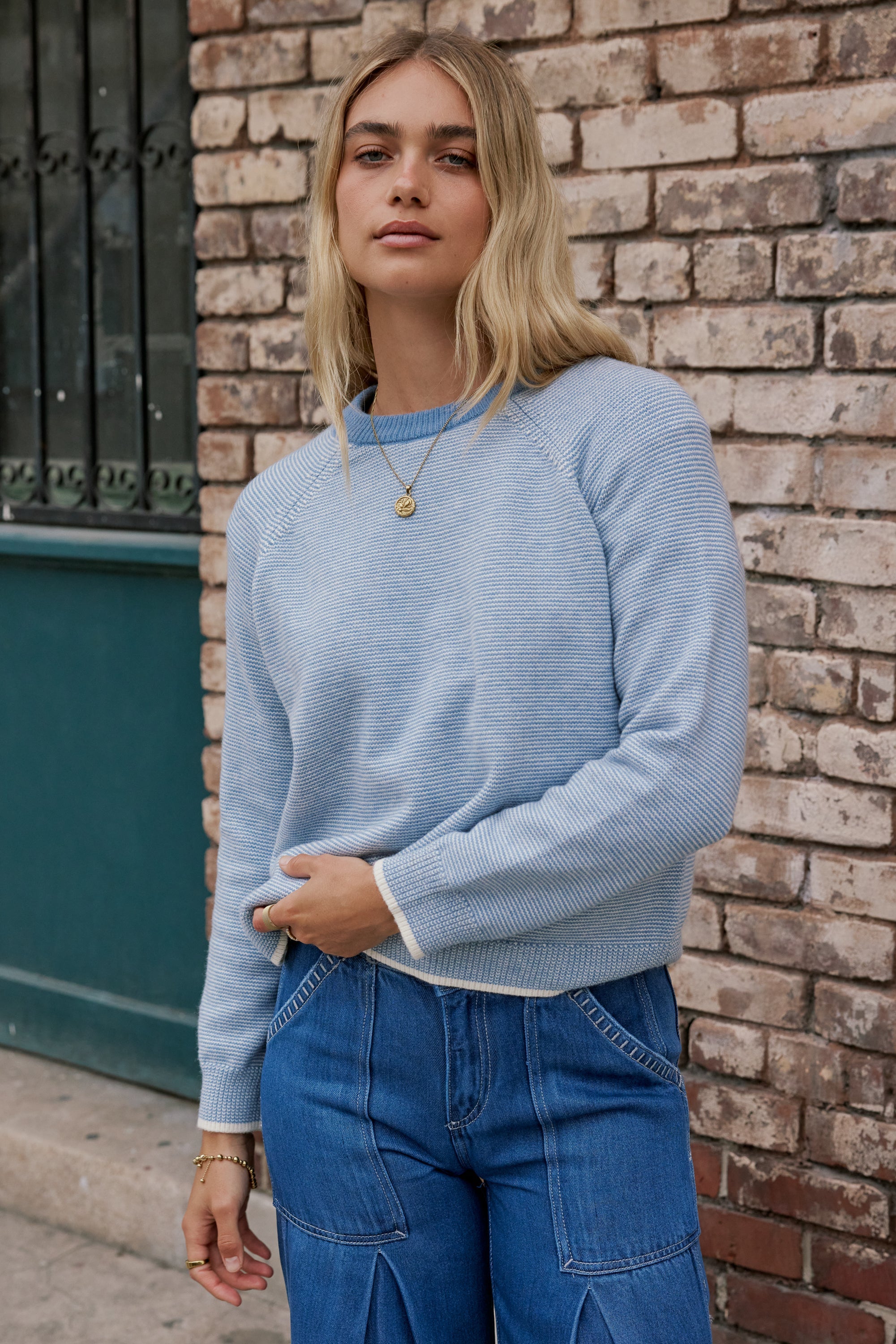 Zahra Striped Sweater