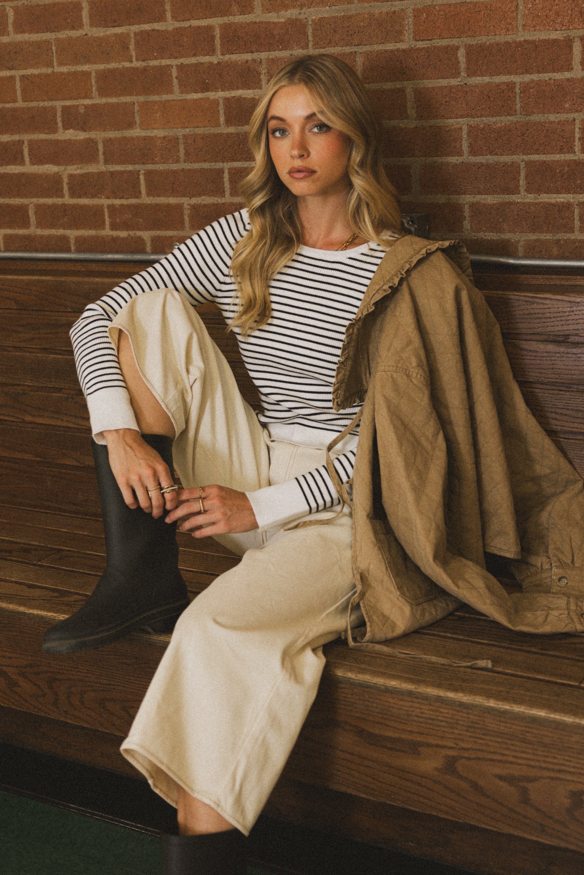 Alexa Striped Sweater