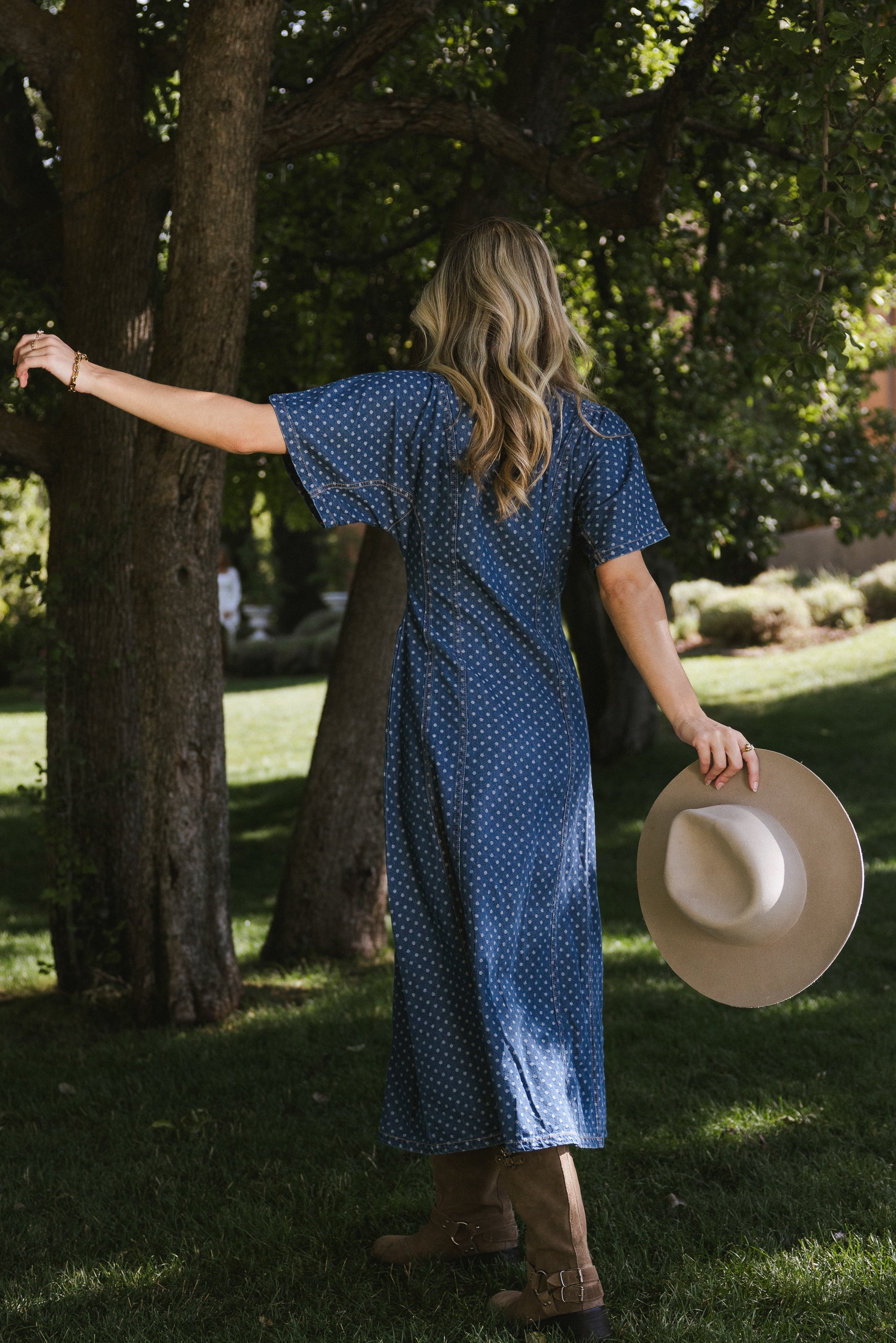 Otis Polka Dot Maxi Dress