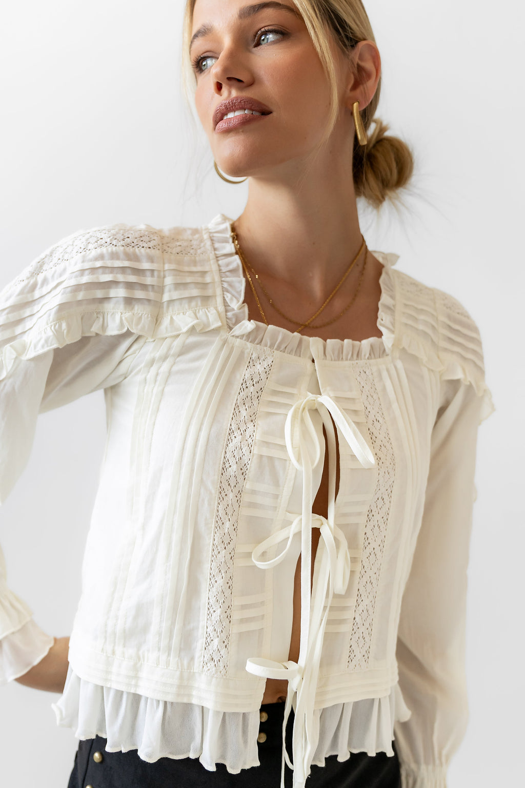 True Ruffle Blouse