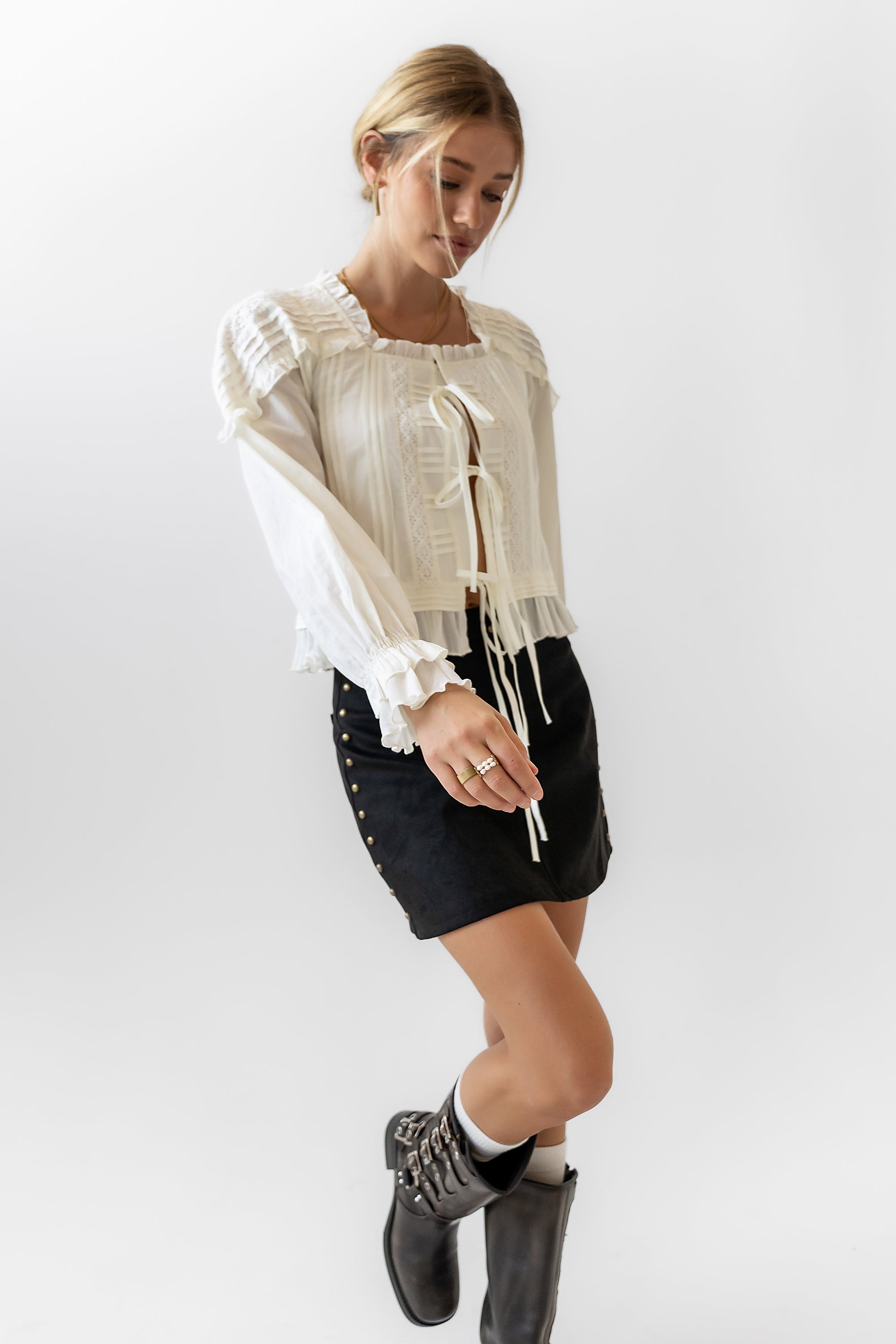 True Ruffle Blouse