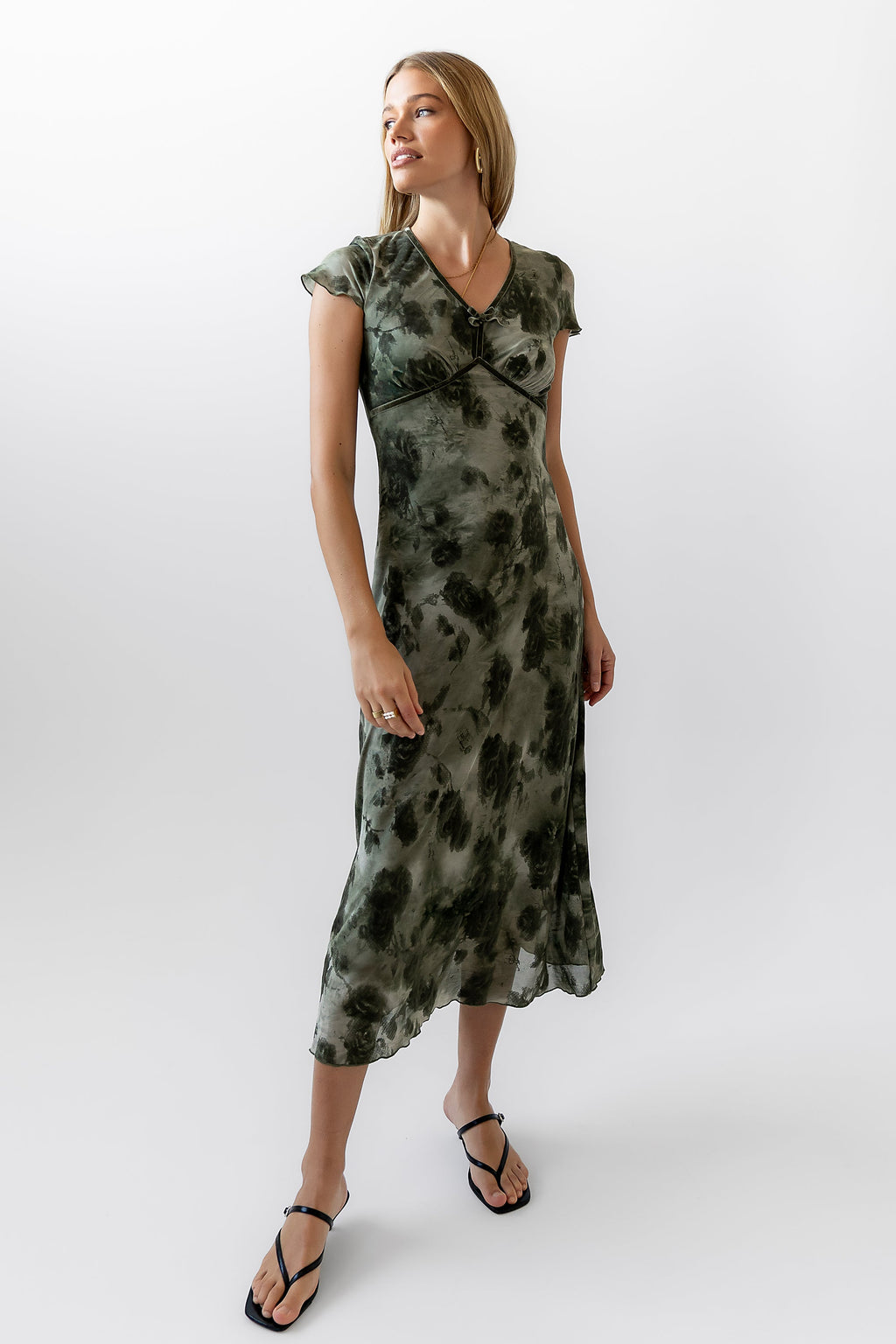 Neo Mesh Maxi Dress