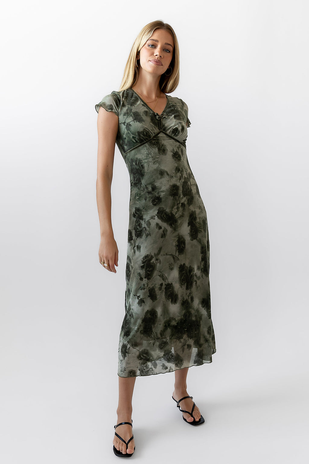Neo Mesh Maxi Dress