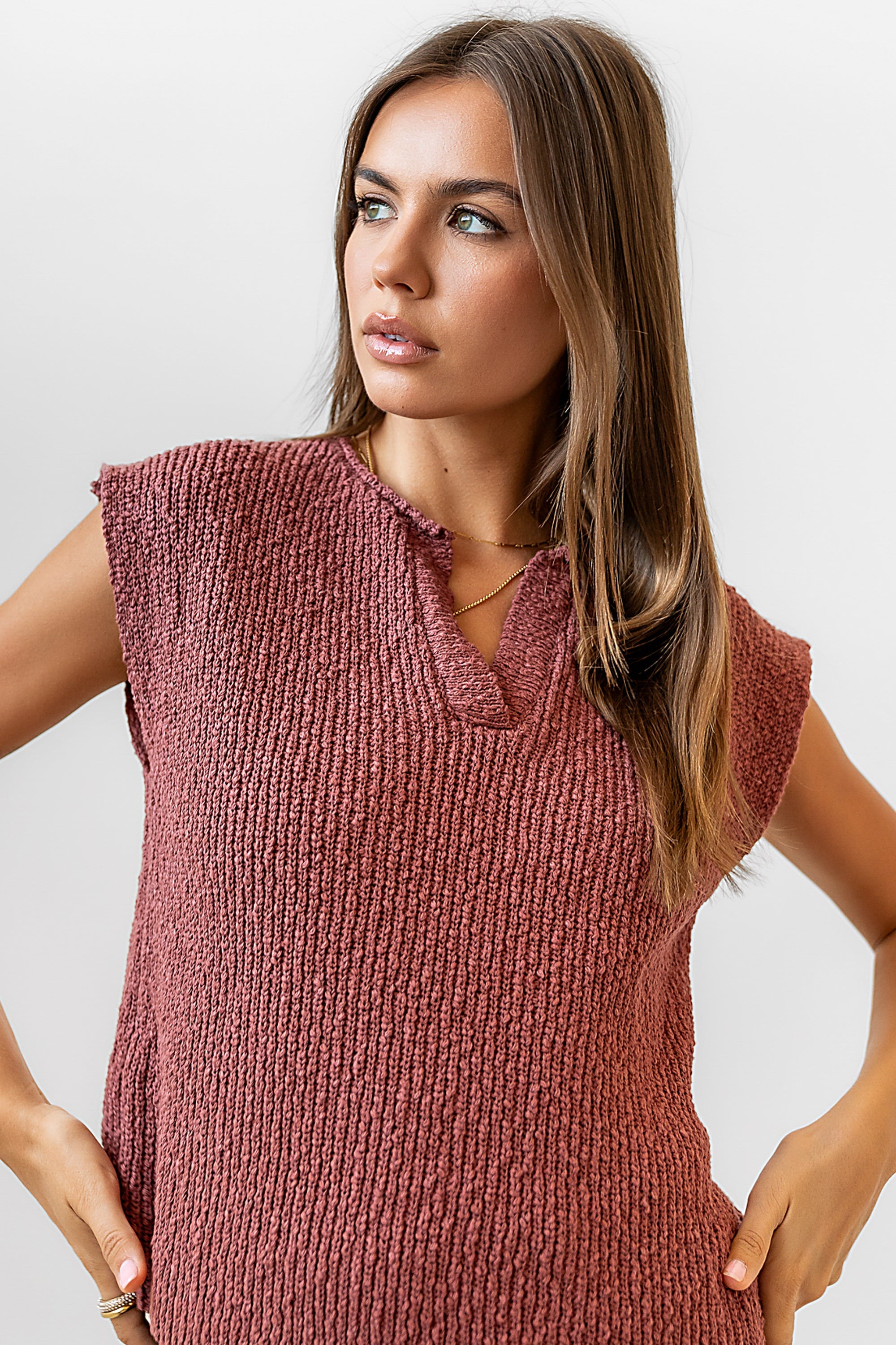Aylin Sweater in Marsala