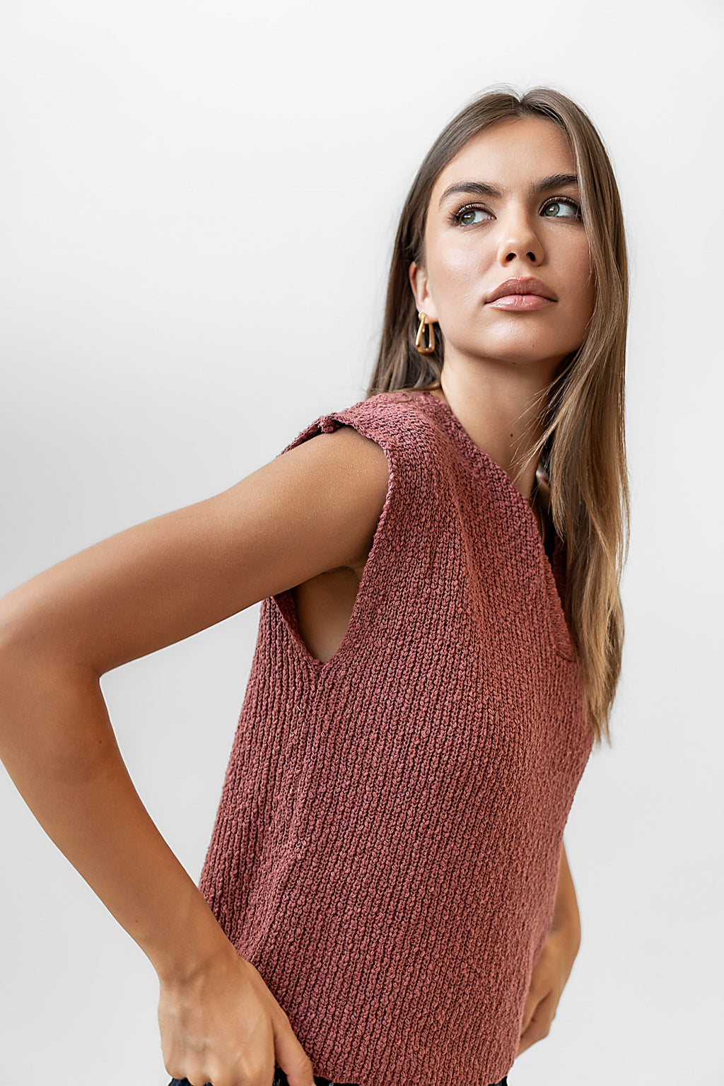 Aylin Sweater in Marsala