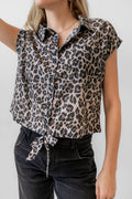 Reece Leopard Blouse