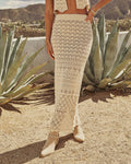 Goddess Crochet Maxi Skirt