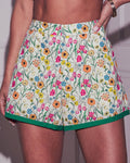 Benny Abstract Floral Printed Shorts