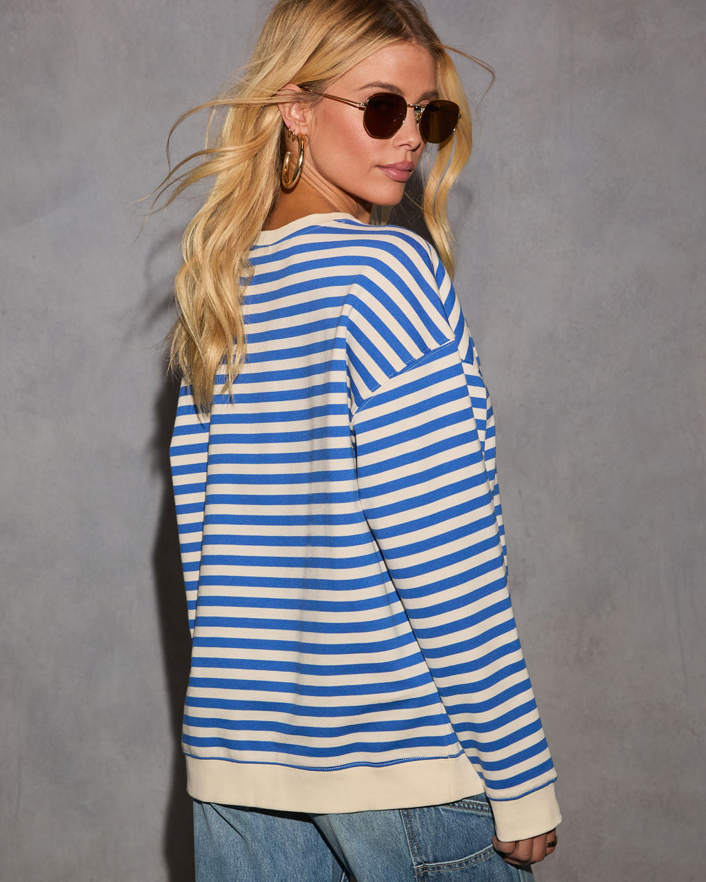 Rianne Striped Long Sleeve Top