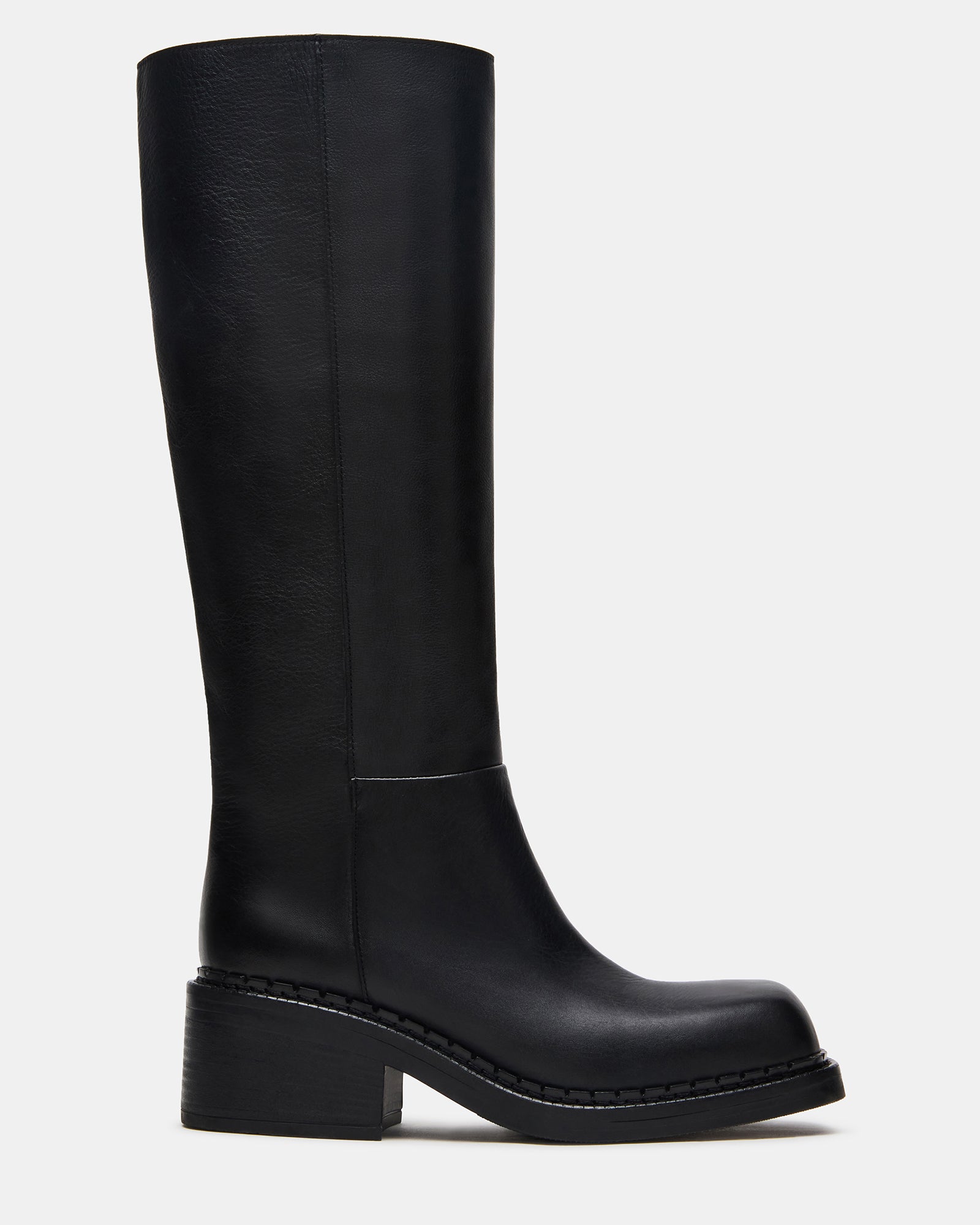 DAVOS BLACK LEATHER