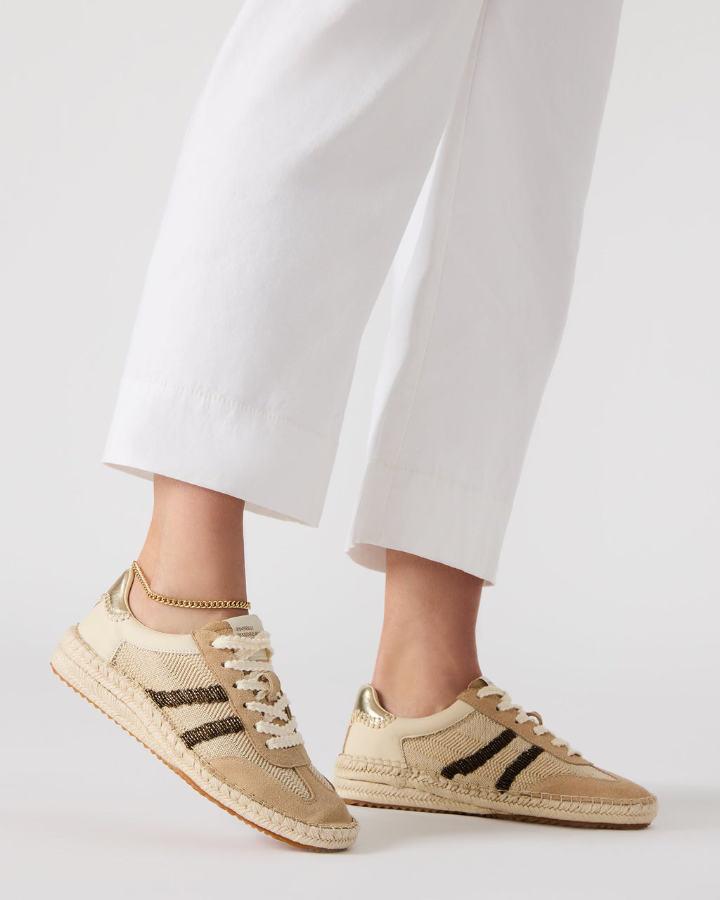 HUDSIN GOLD MULTI ESPADRILLE