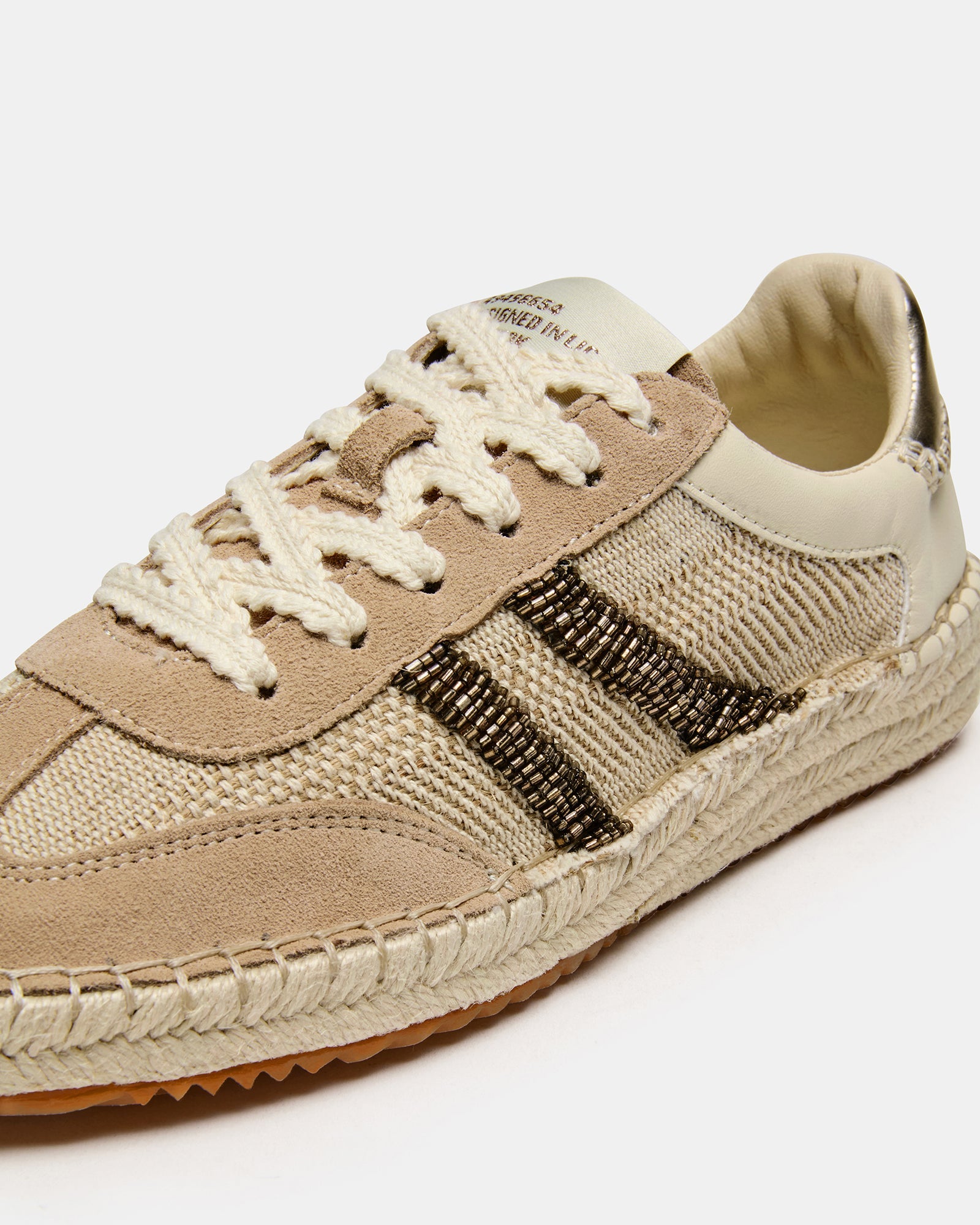 HUDSIN GOLD MULTI ESPADRILLE