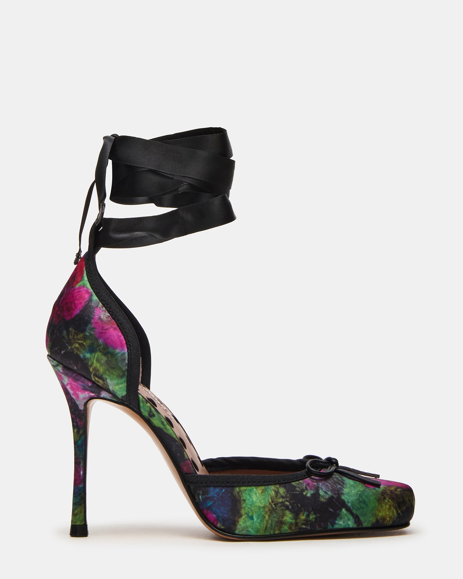 LARINA FLORAL SATIN